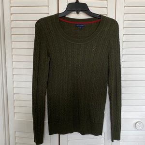 Green olive sweater | Tommy Hilfiger